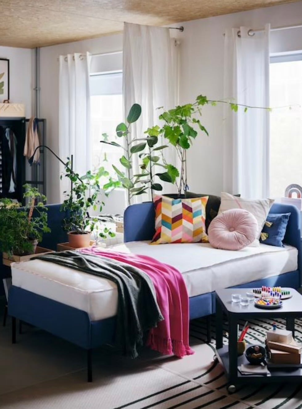 IKEA BLÅKULLEN Single Bed Frame – Knisa Blue 🛏️ - Image 5