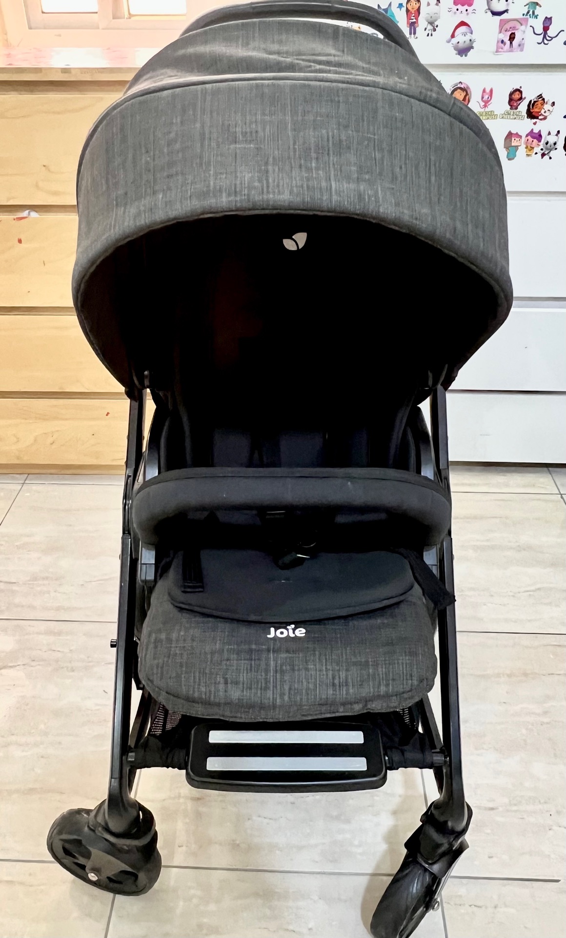 Joie® Chrome Cot with Carry Cot.  - Image 8
