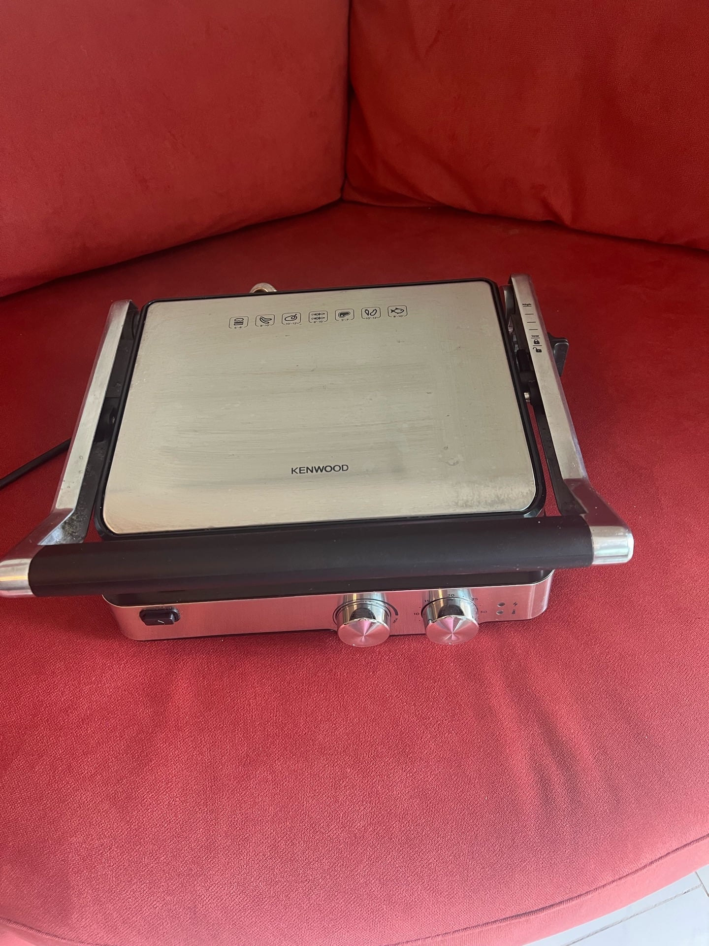 Kenwood contact grill - Image 1