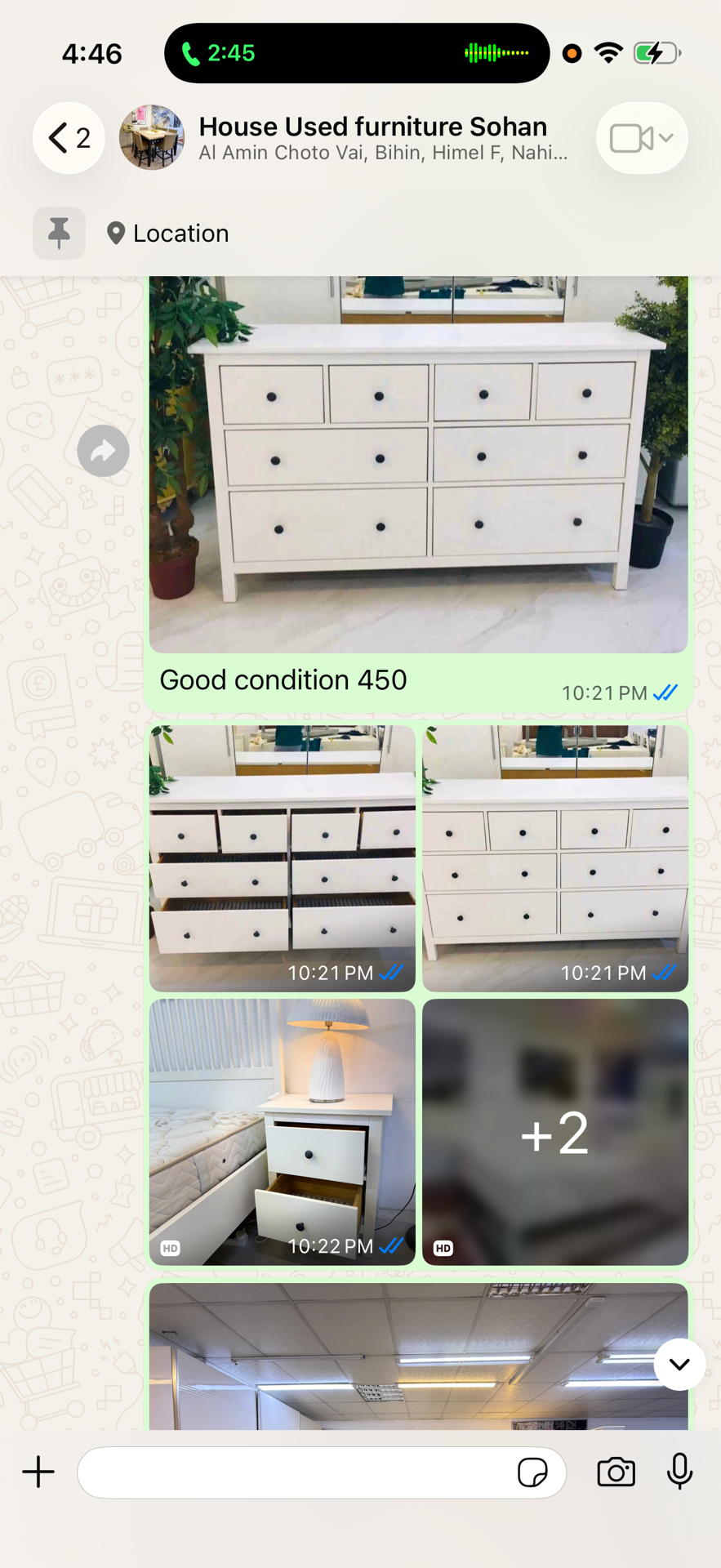 IKEA king size bedroom set perfect condition - Image 1