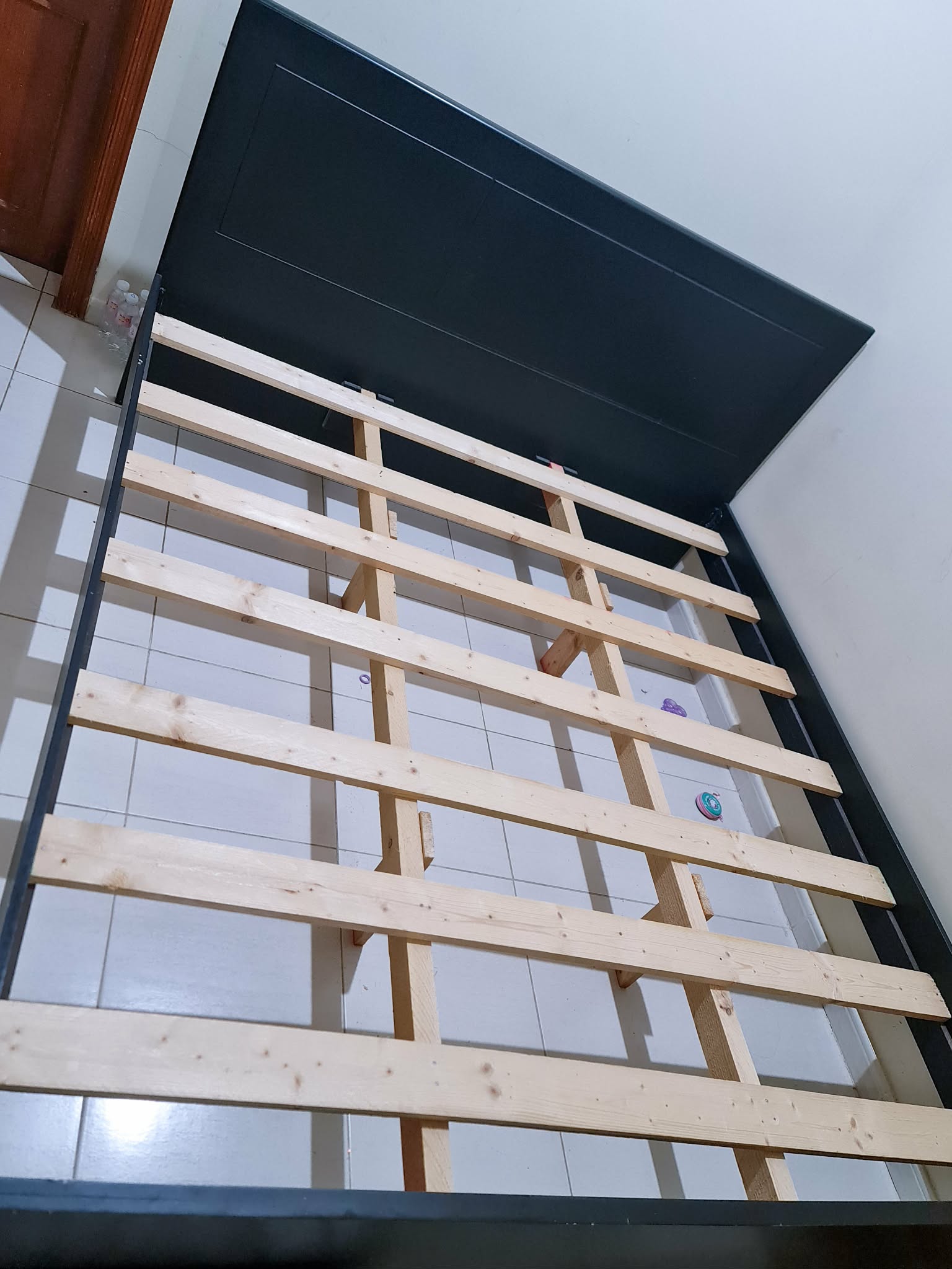 Bed Frame (black) 180cm x 200cm - Image 2
