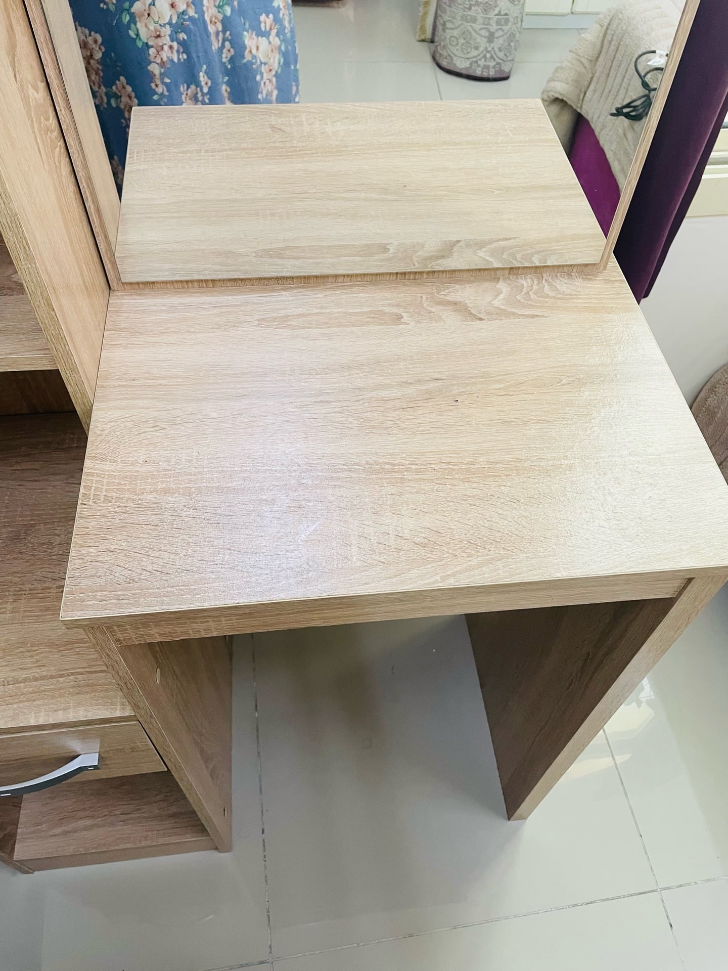 Good condition dressing table with seat - Image 2