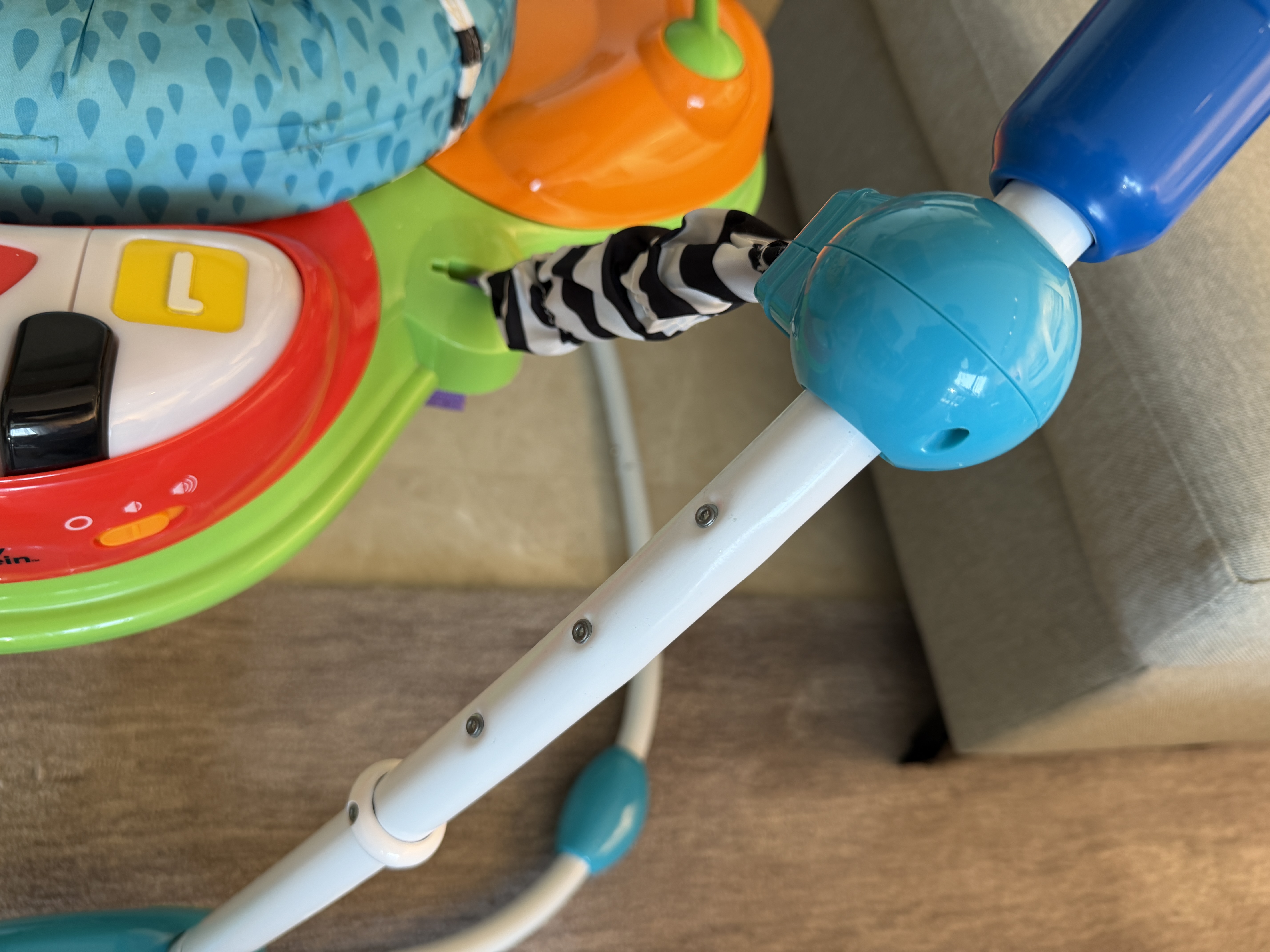 Baby Activity Jumper + Alksvard Ikea Bassinet + Changing Base - Image 5