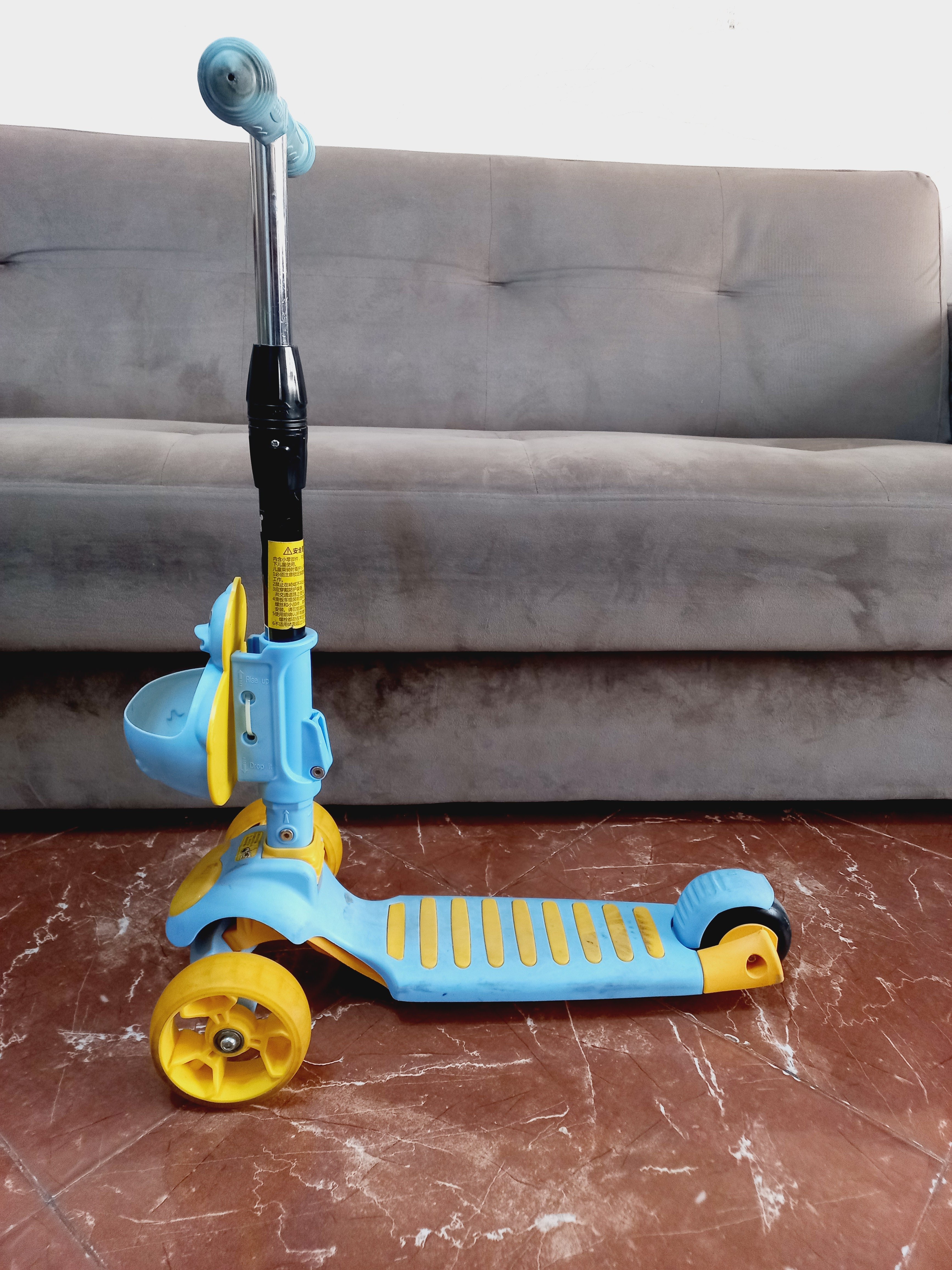 Kids Ride On, Leg Push, Scooter Cycle - Image 4