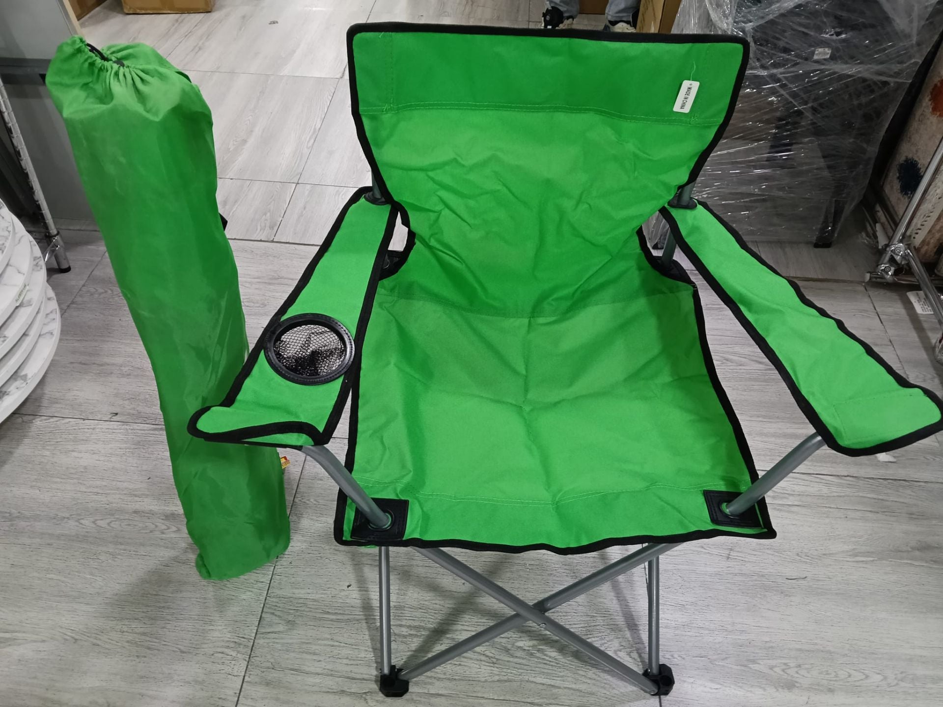 Folding Camping Chair | Strong & Po - Image 4