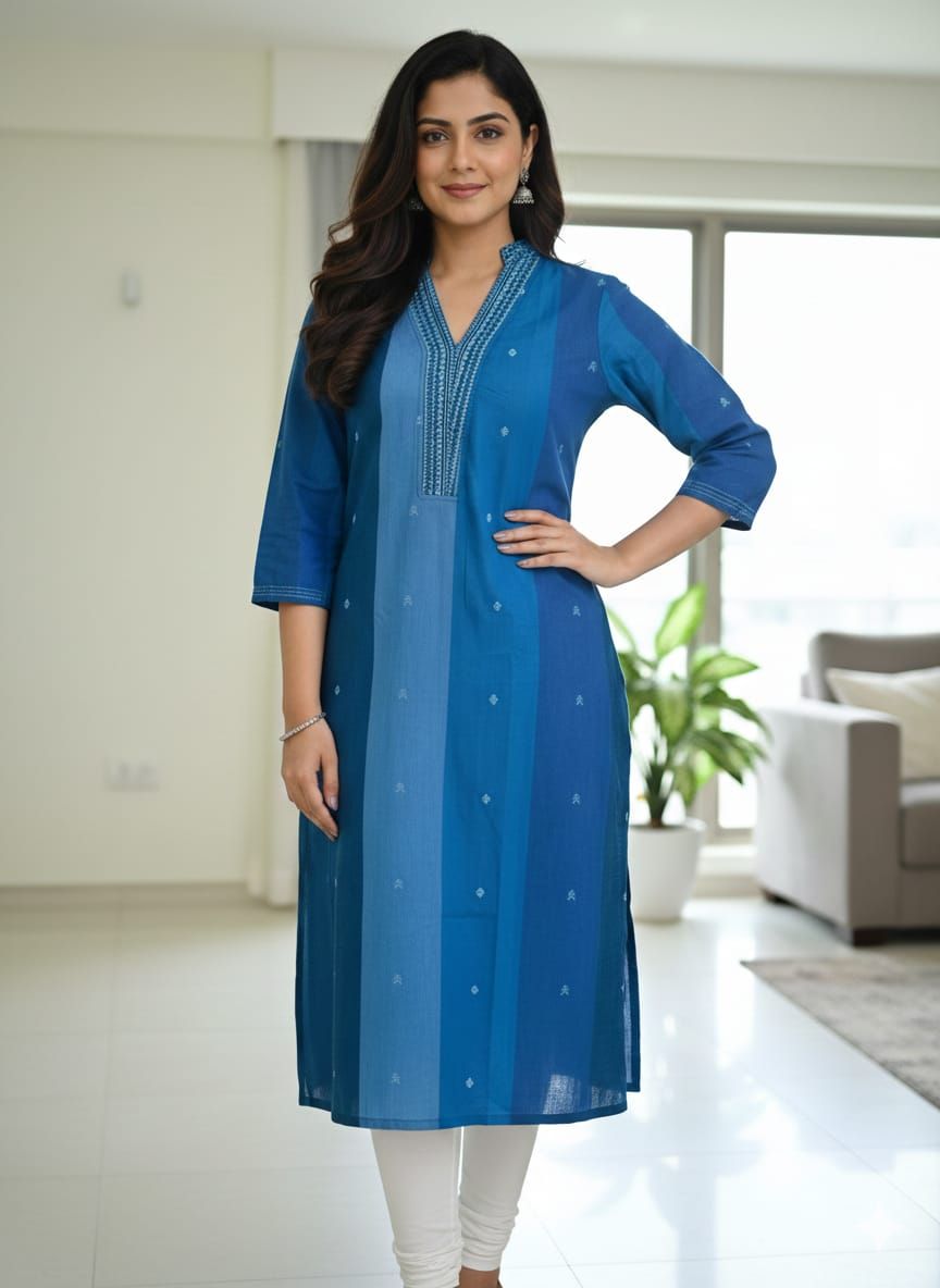Indian suits  cotton material  - Image 6