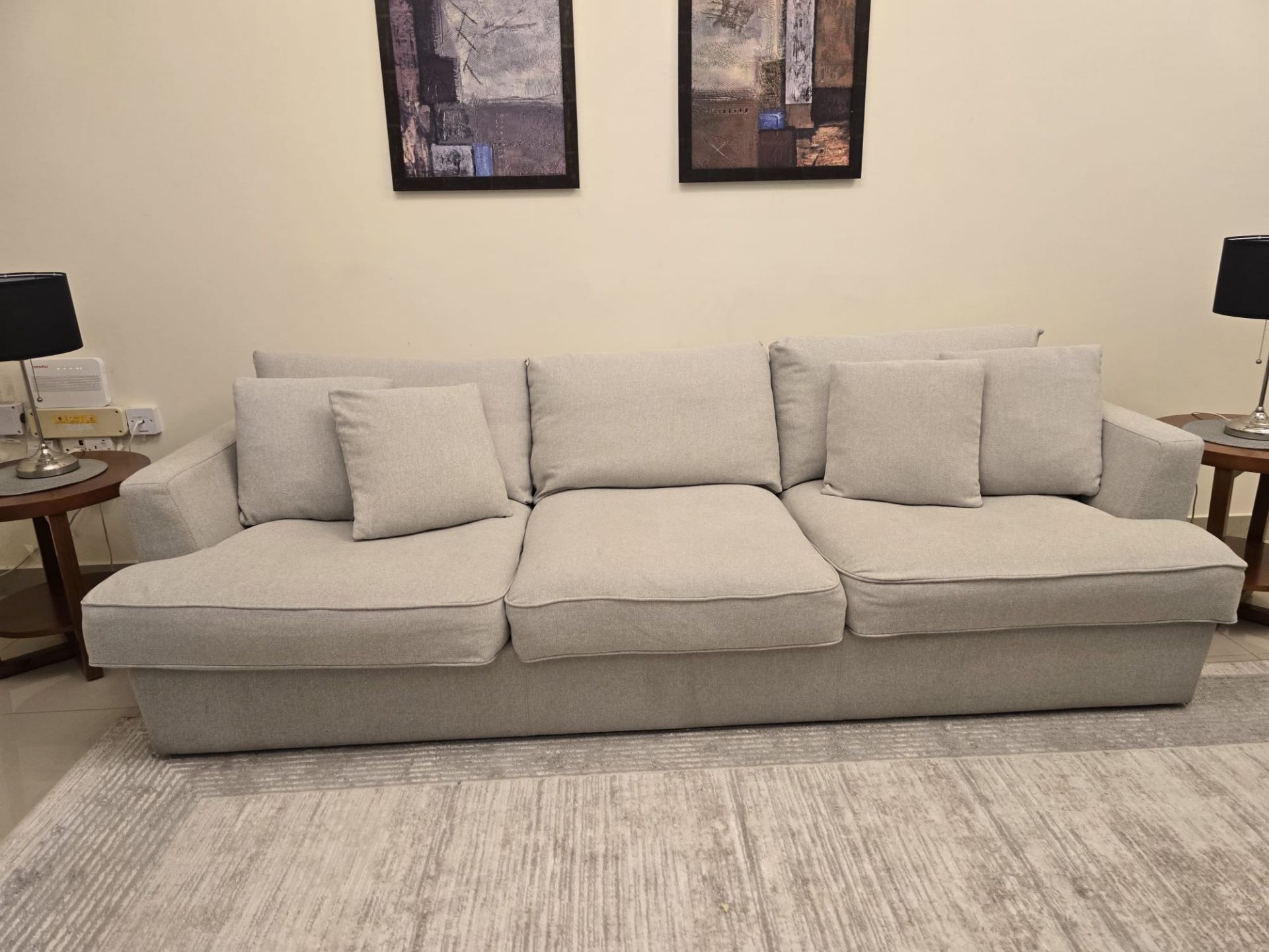 Sofa 3+2 large & comfortable. VGood Condition  - Image 2