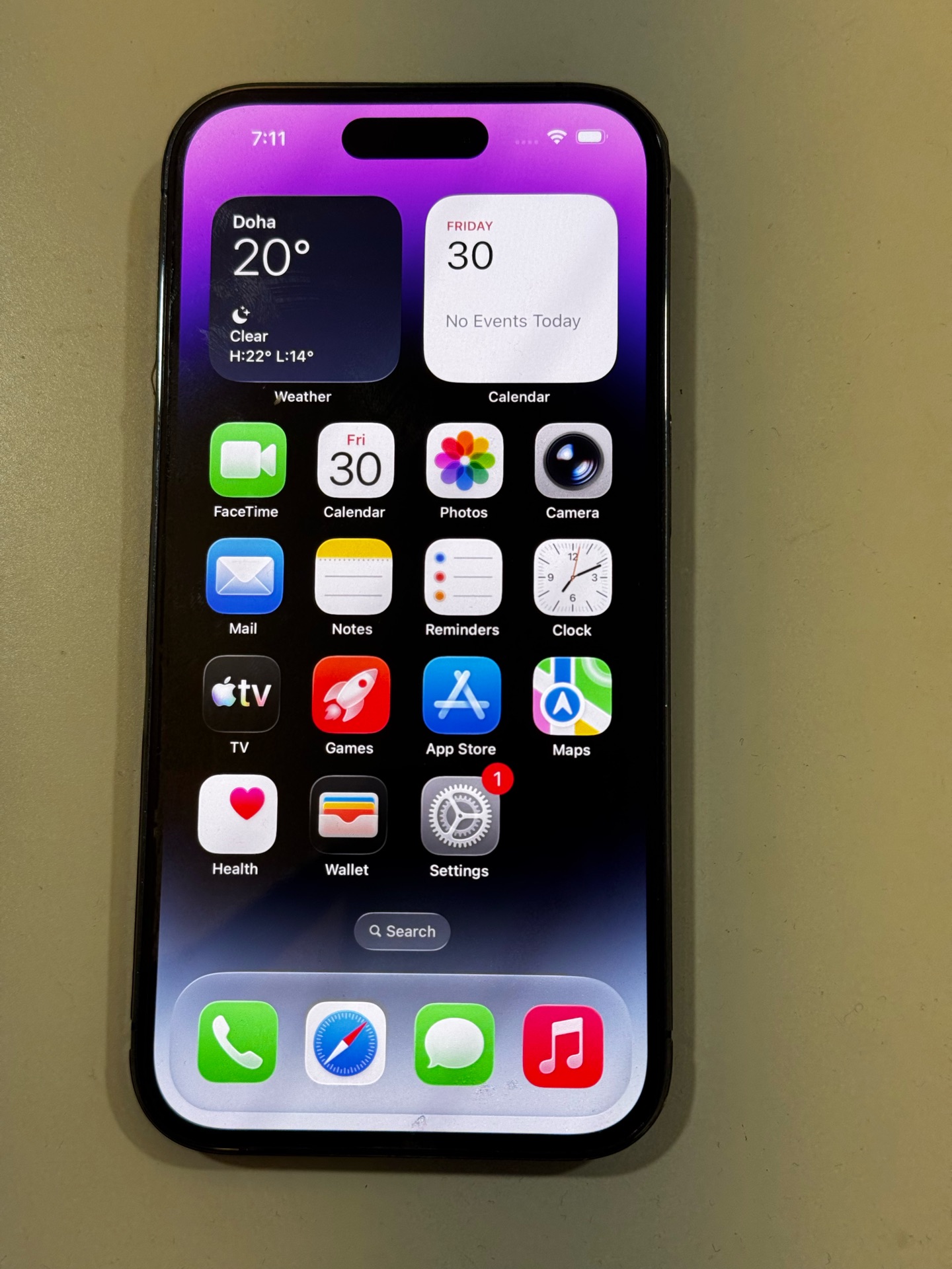 I phone 14 pro 256 Purple  - Image 5