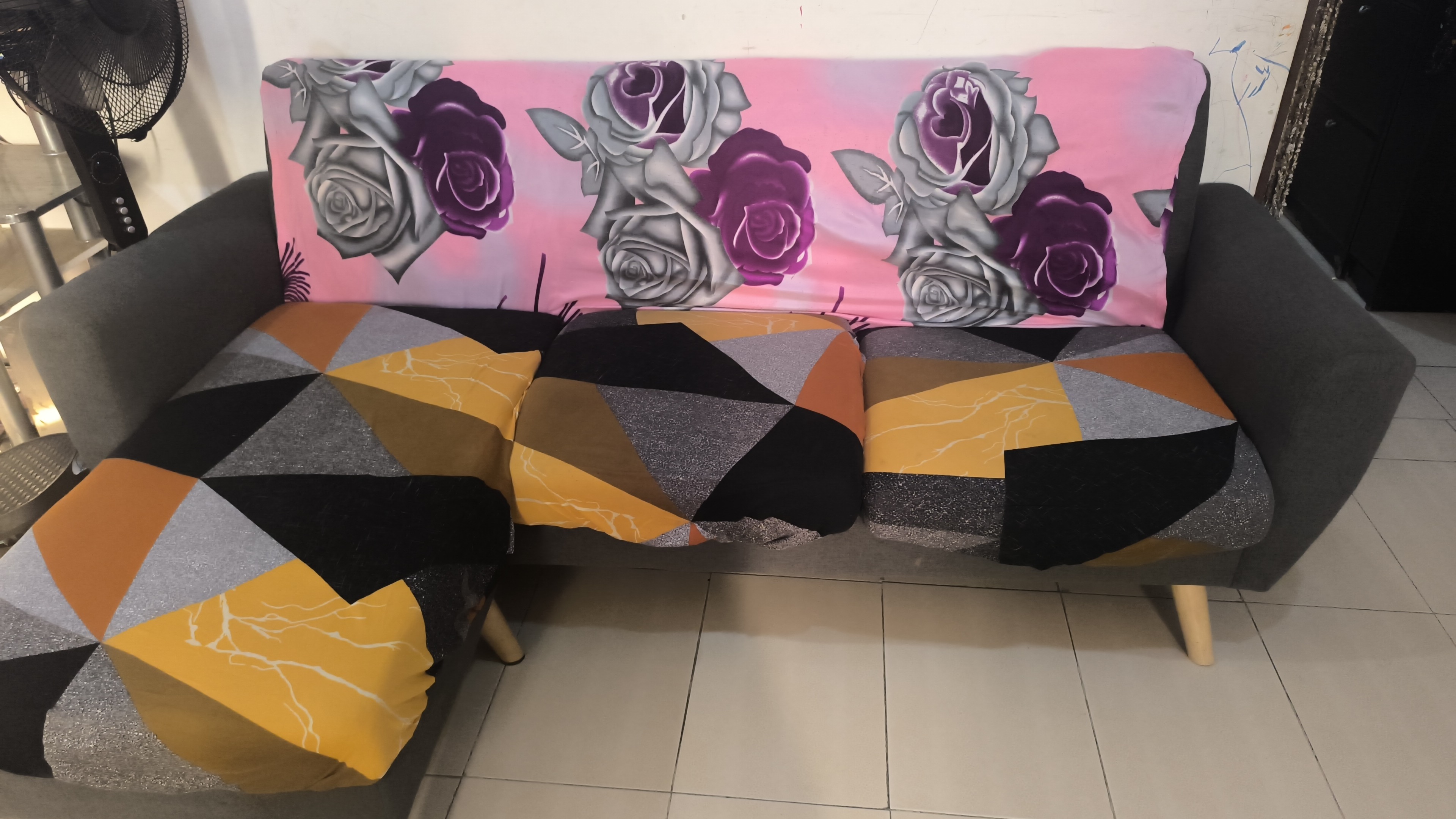 L shape sofa from Pan emirates - Image 4