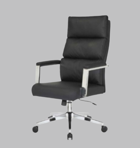 Executive Black PU Leather Chair - Image 2