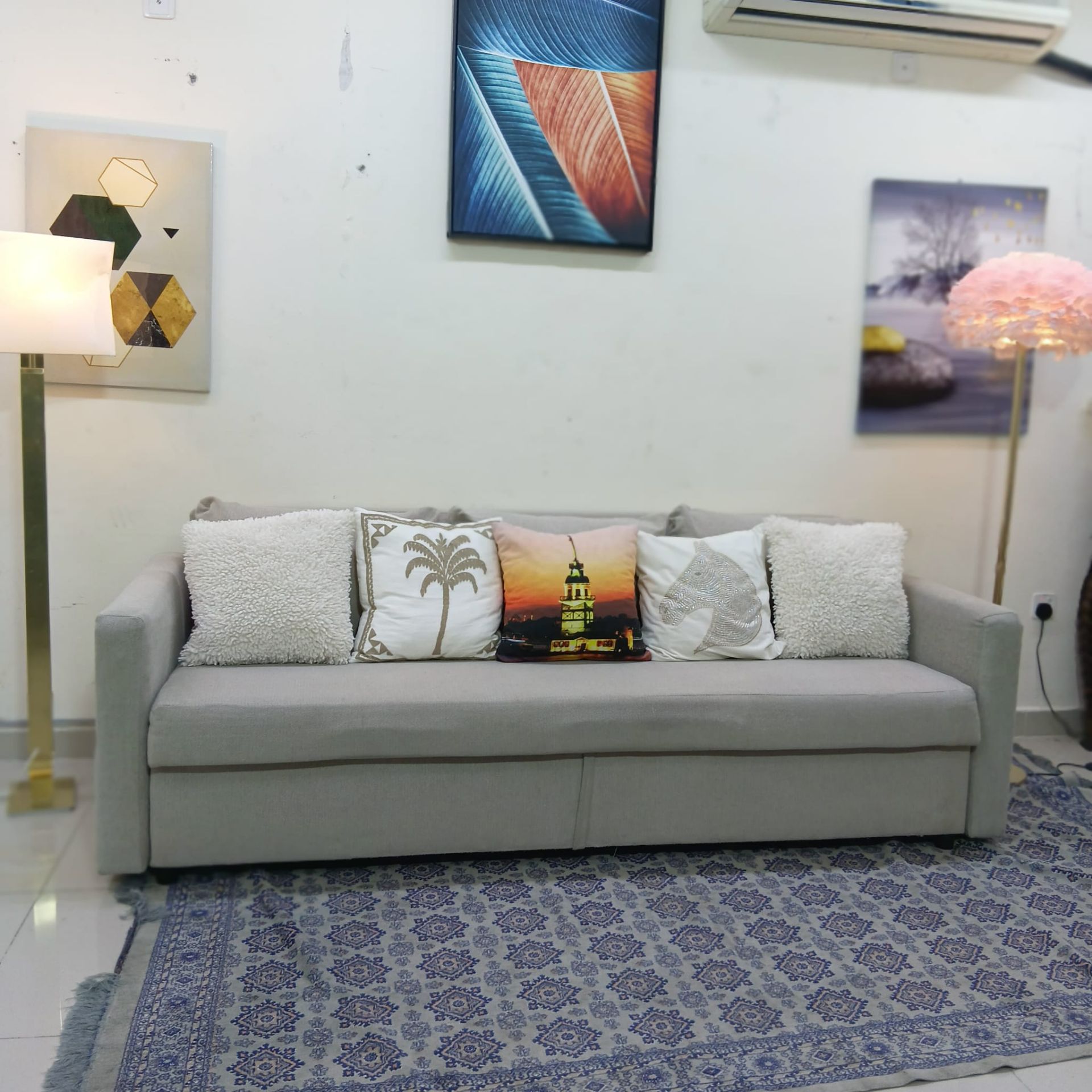 Ikea sofa with bed - Image 9