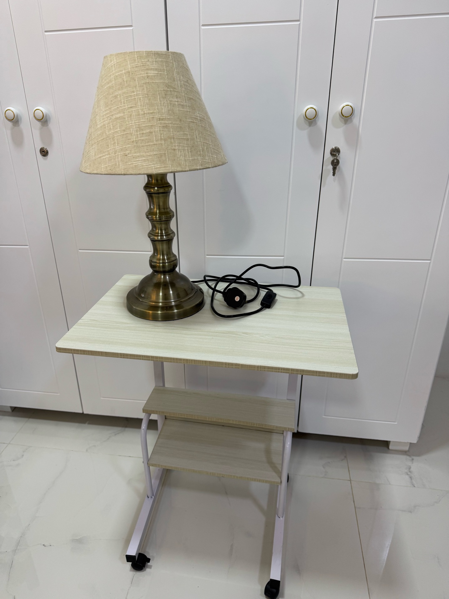 Bedside Lamp & Reading Table - Image 3