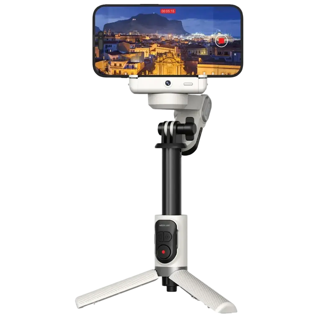 Green Lion Palermo Gimbal Tripod Stand with Remote Control - Image 1