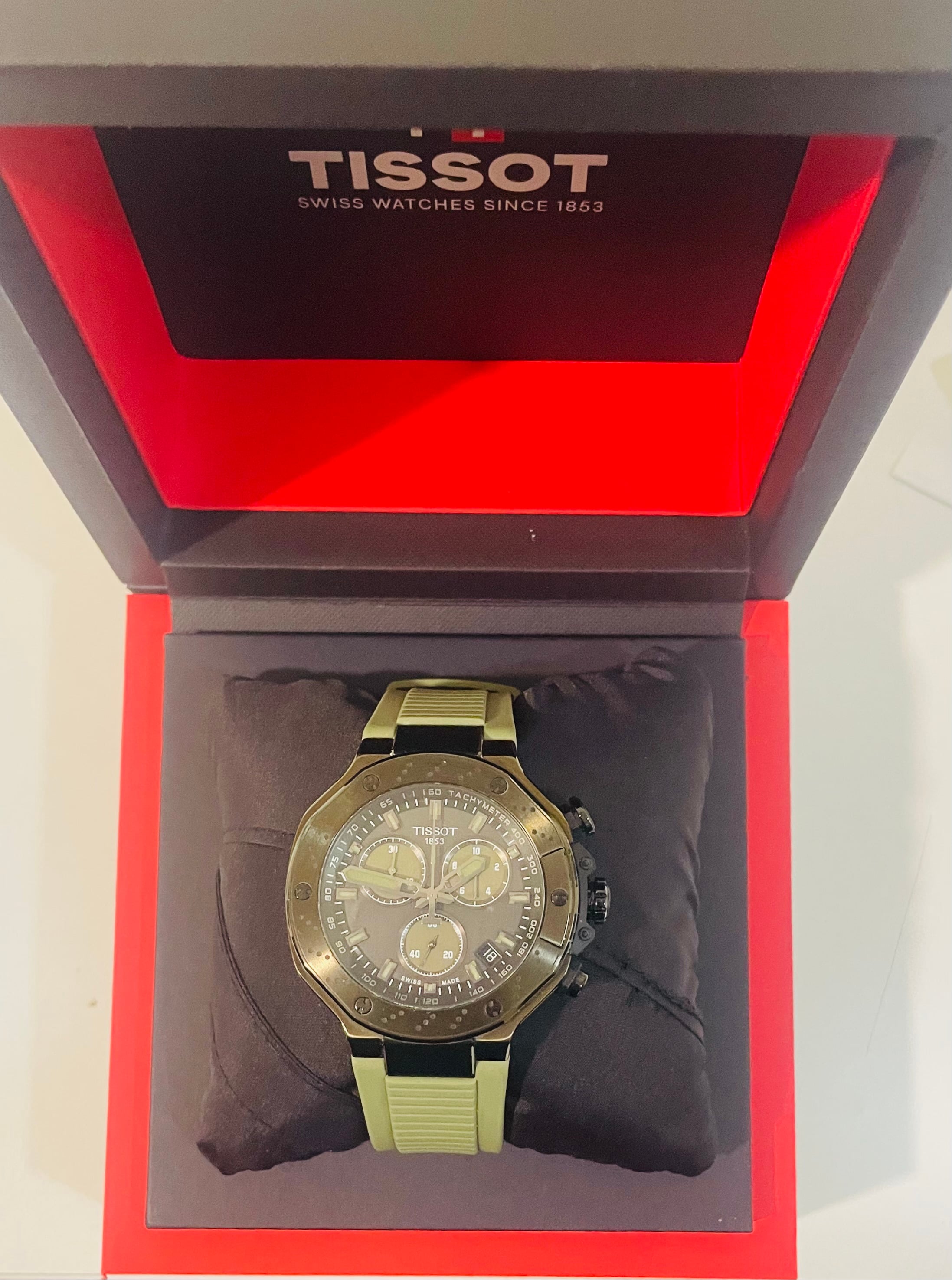 Tissot T race Swiss Made 45mm 100m water resistant watch - Image 2