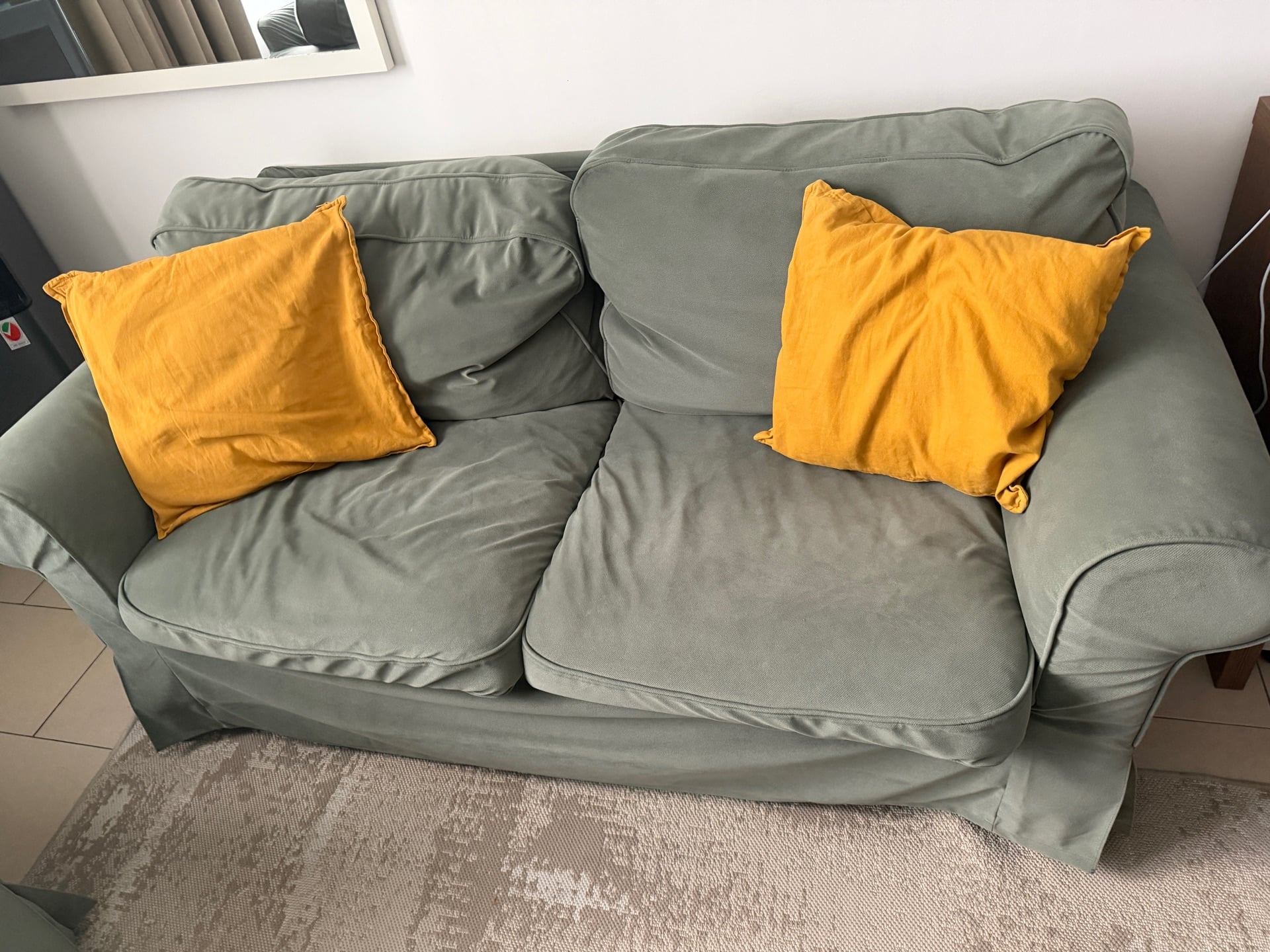 IKEA EKTORP 2-Seater Sofa — Washable Cover — Good Condition - Image 7