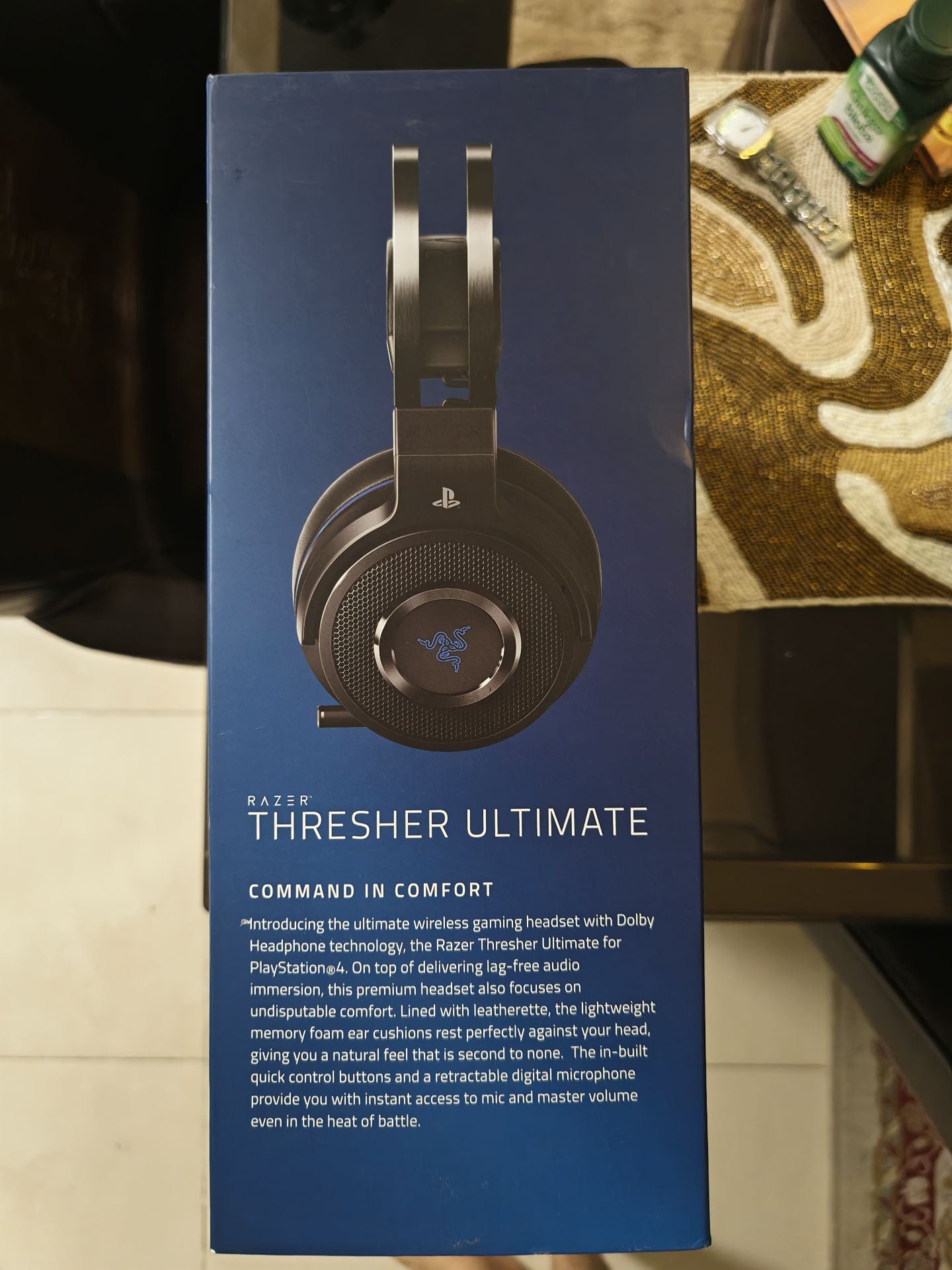Brand new Razer Headphones, factory sealed and never used, compatible with PlayS - Image 7