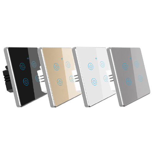 Secuview Four Gang Wi-Fi Remote Control Smart Switch With Metal Border - Image 6