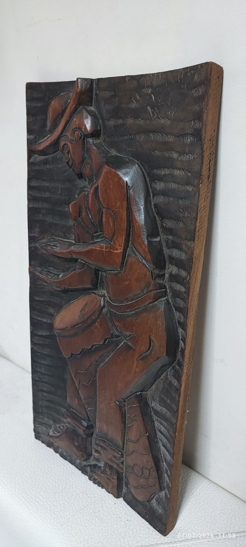 Hand-Carved Wooden Wall Décor for Sale - Image 8