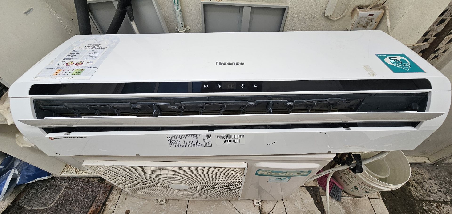 Hisense 2 Ton Split AC – 23,543 BTU – Excellent Condition - Image 2