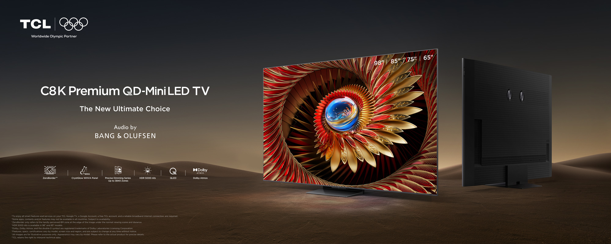 TCL C8K QD MINI-LED 85INCH - Image 2