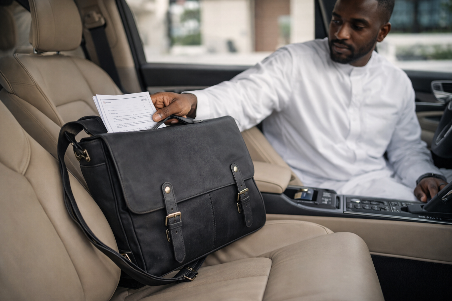 The Mina Satchel - Laptop Bag - Image 1