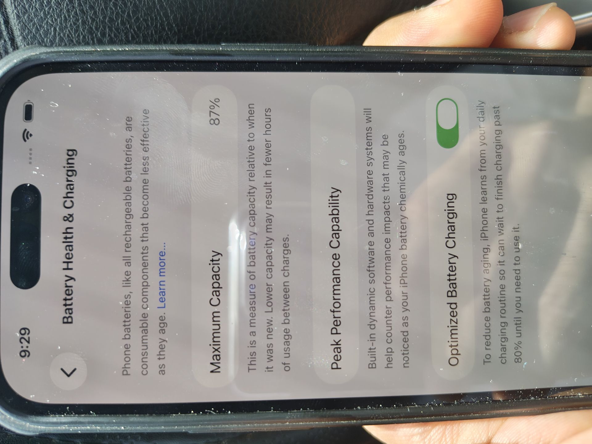 Iphone 14 pro 256 gb 87% battery health - Image 2