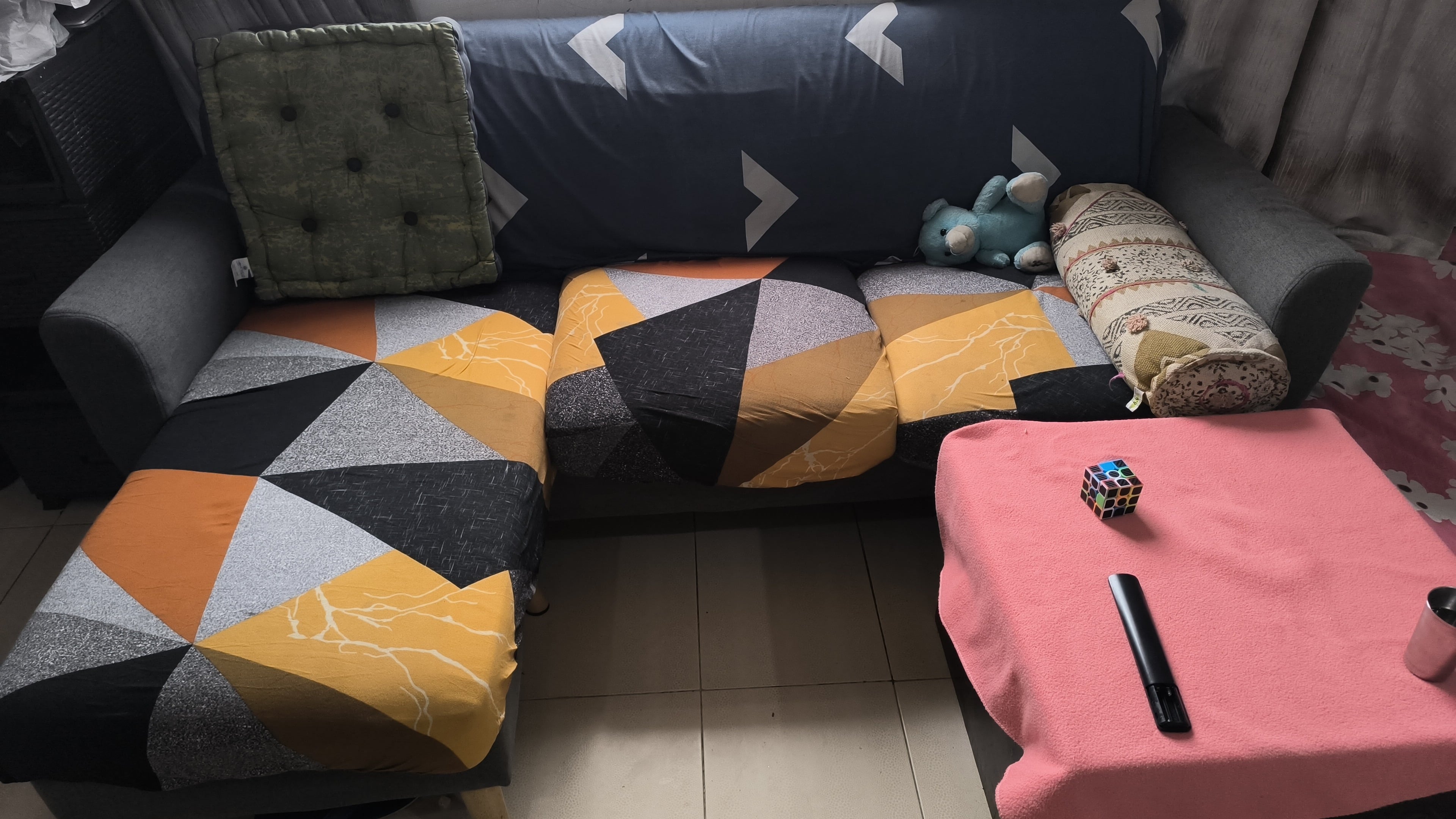 L shape sofa from Pan emirates - Image 3