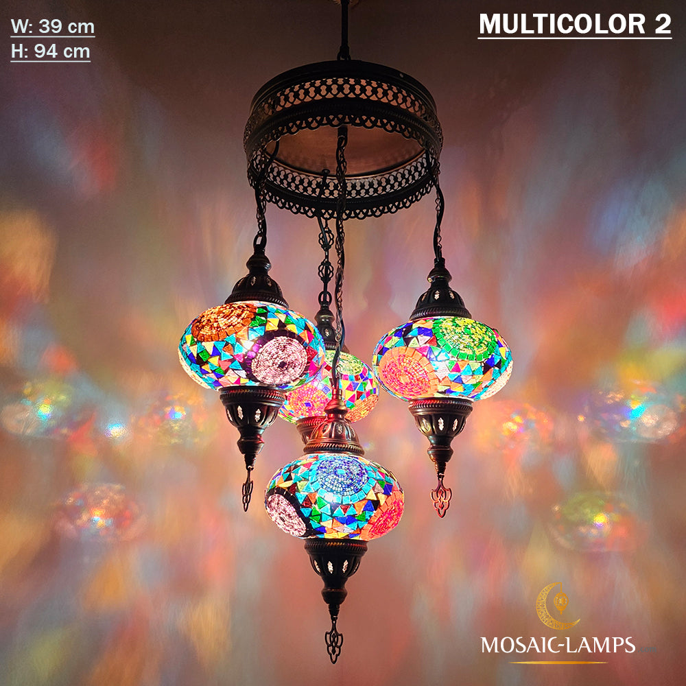 Turkish hanging Chandler 15 bulb  - Image 2