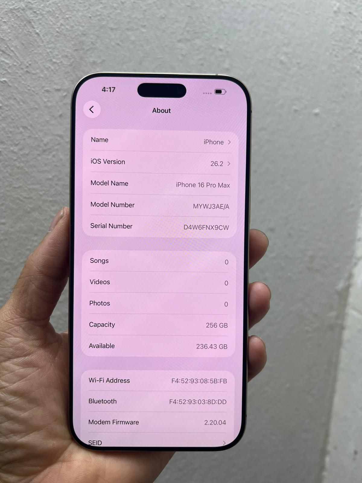 IPhone 16 Pro max 256 - Image 2