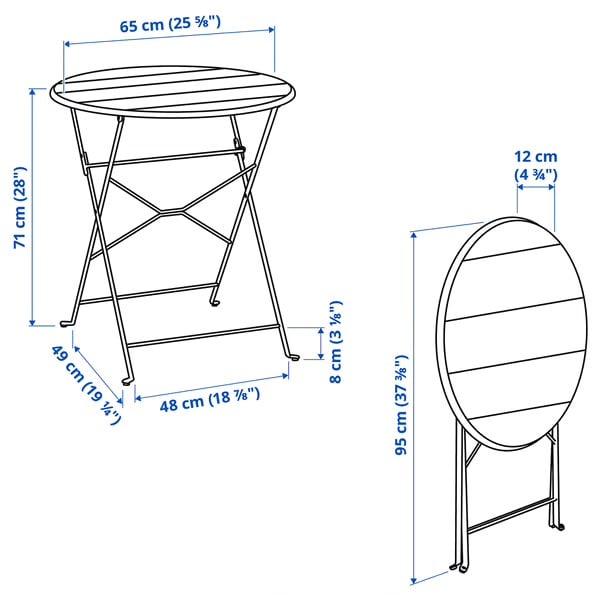 1 Table and 4 chairs - Image 4