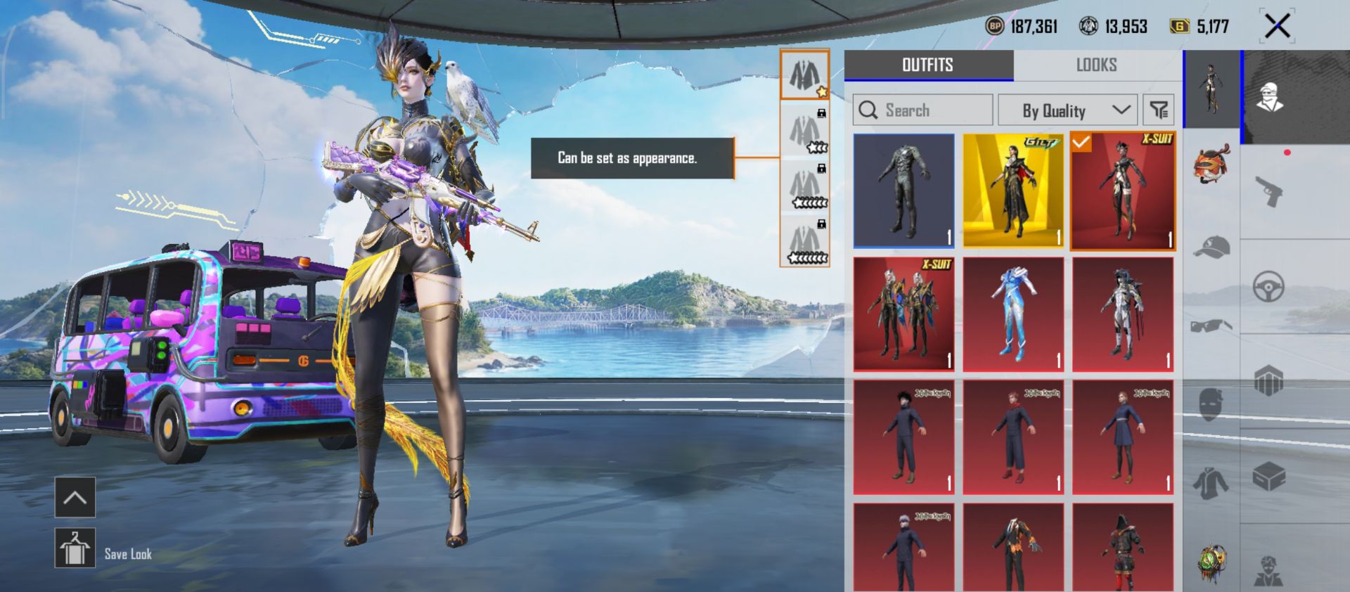 Pubg Account- 2 Ultimate Suit, 2 X Suit, Jjk Skins, Upgradeable Skins at Level 4 - Image 8