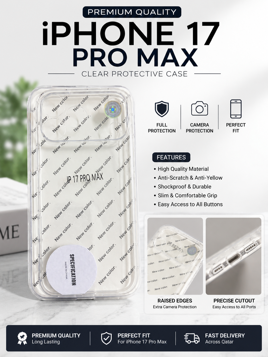 iPhone 17 Covers & Fast Cables | Same Day Delivery Doha  - Image 4