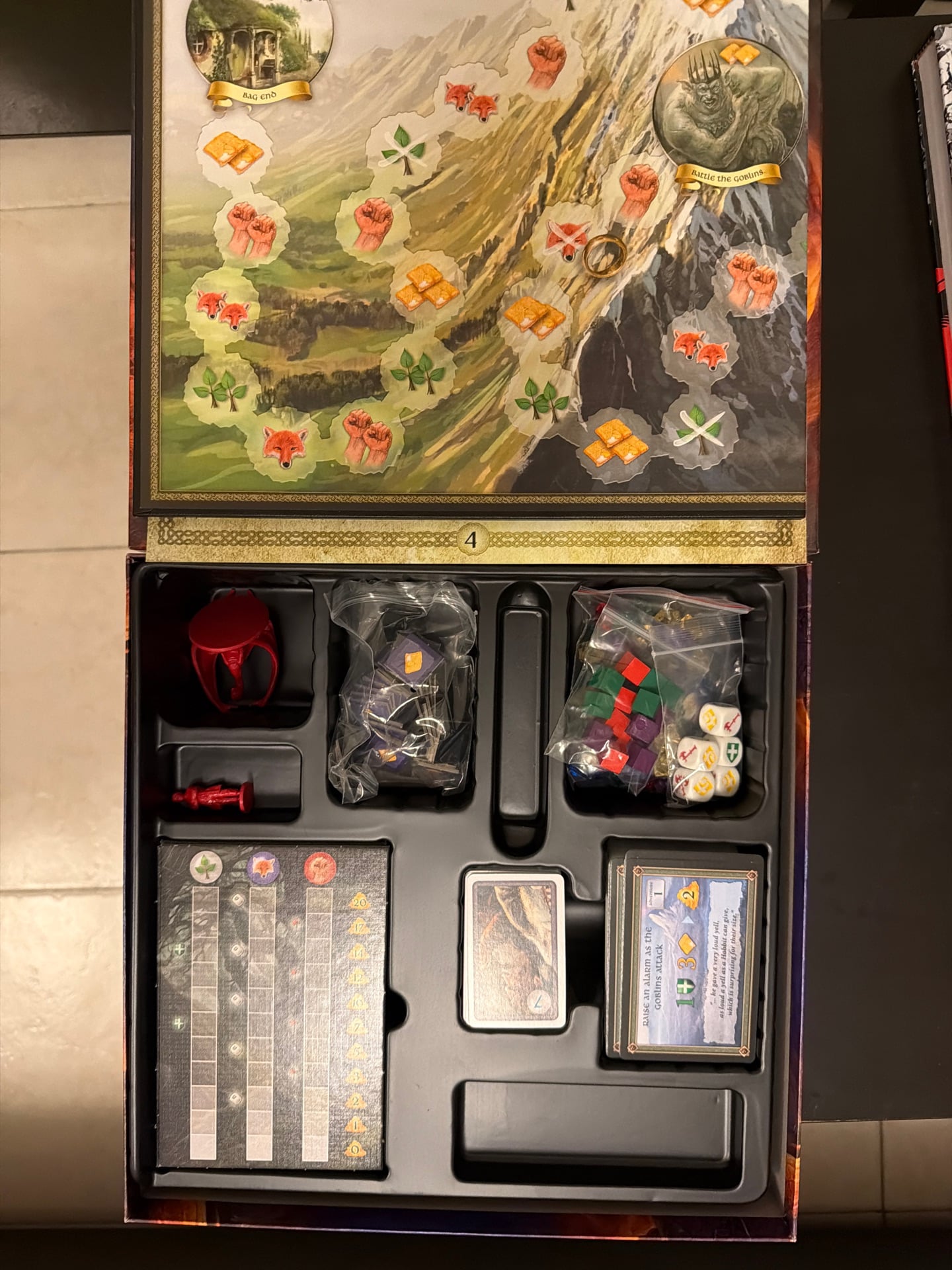 The Hobbit. Board Game.  - Image 4