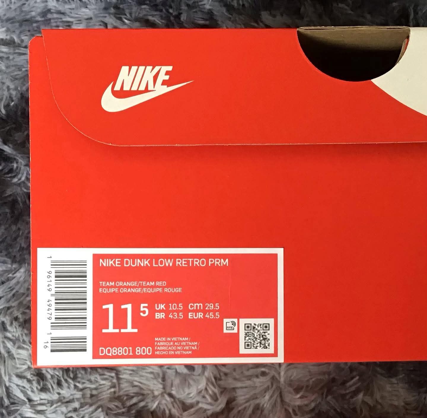 Nike Dunk Low SE Team orange  - Image 9
