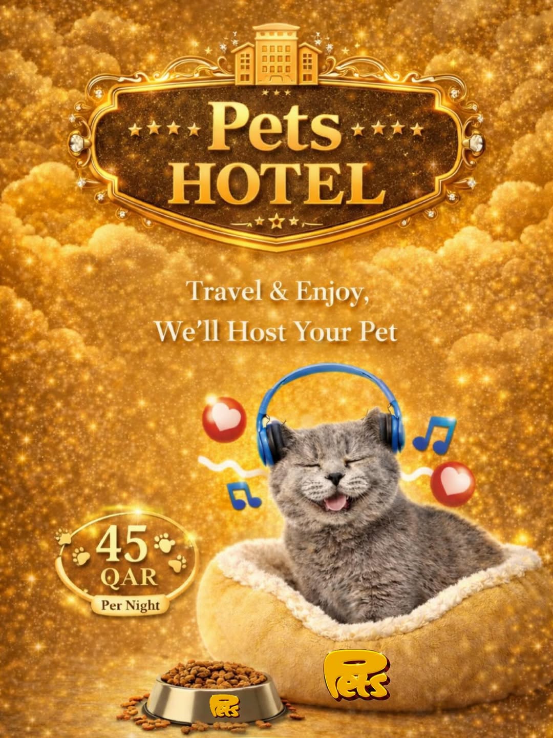 Trusted Veterinary Boarding Care for Dogs & Cats | PETS Clinic Qatar