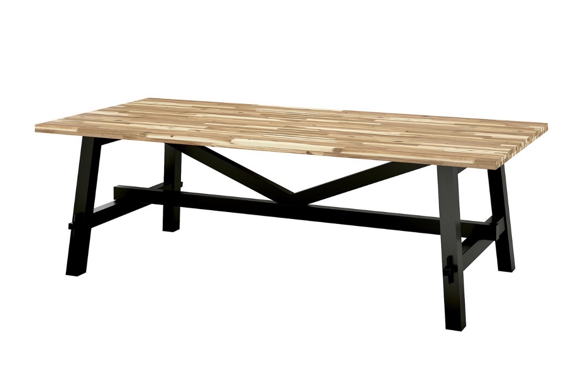 IKEA Dining Table + 6 Chairs and Carpet - Image 4