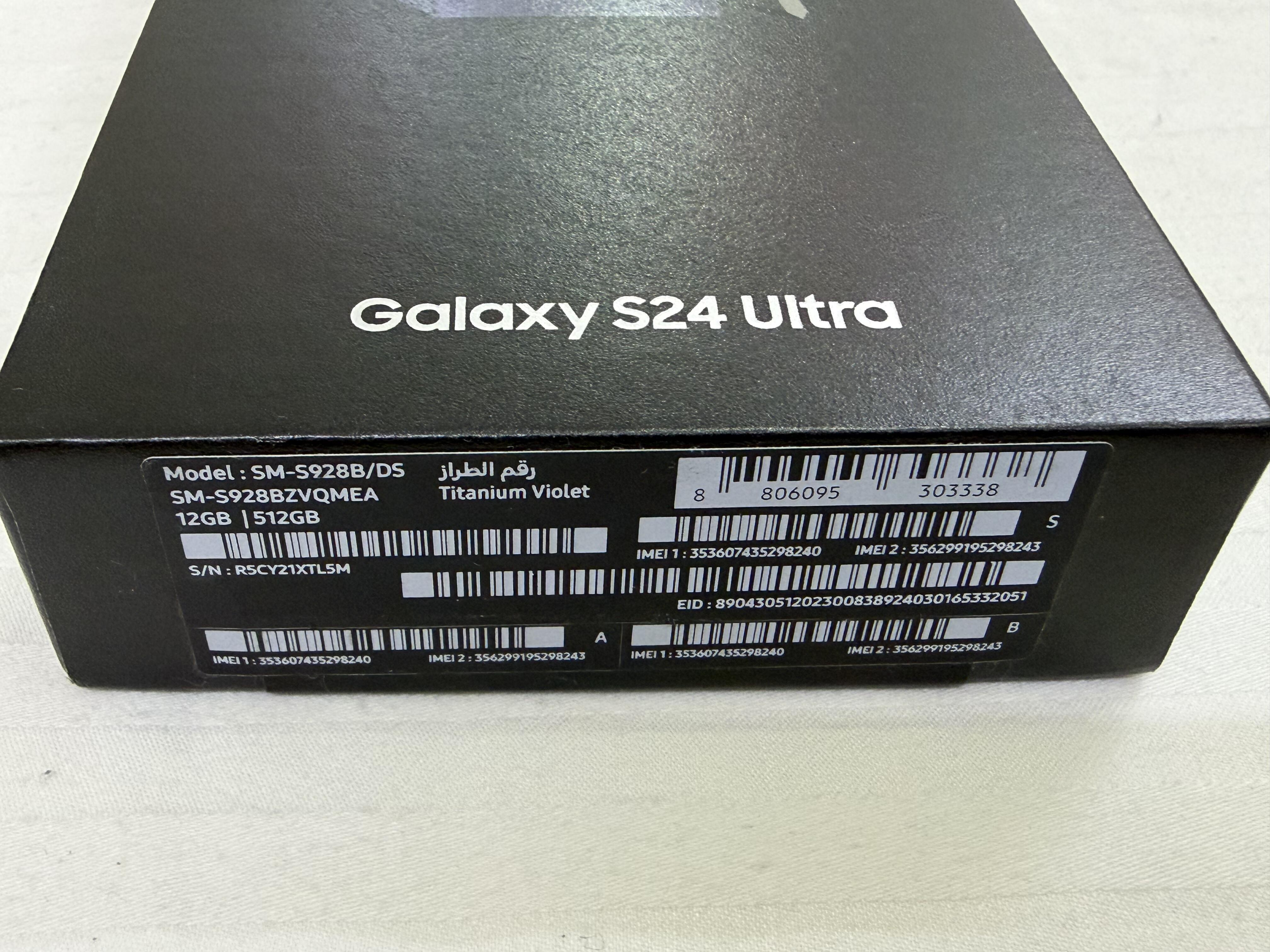 SAMSUNG GALAXY S24 ULTRA 512GB - FULL SET - Image 2
