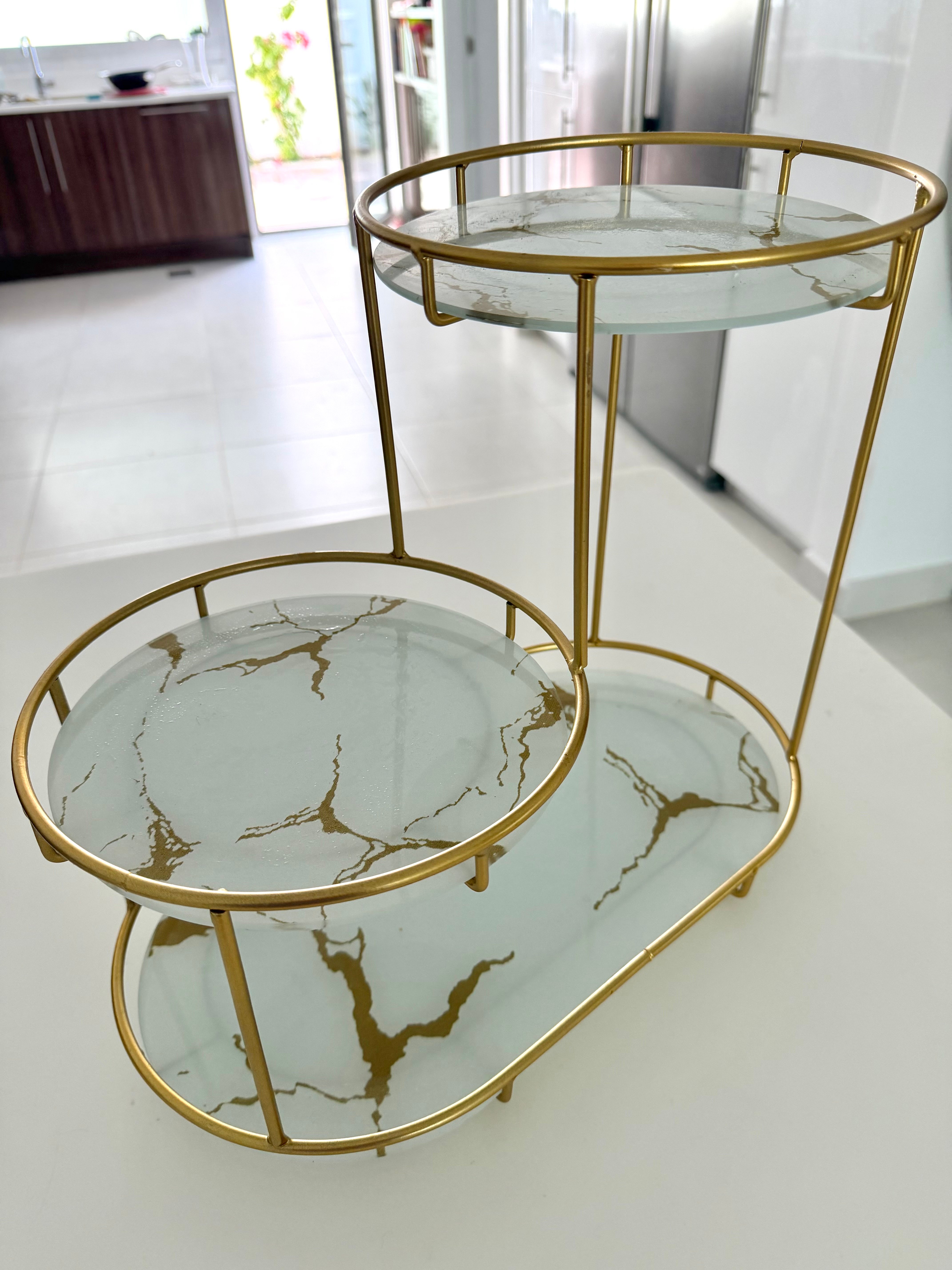 Storage and decor shelves (bathroom, kitchen,..). 2 pieces  - Image 3