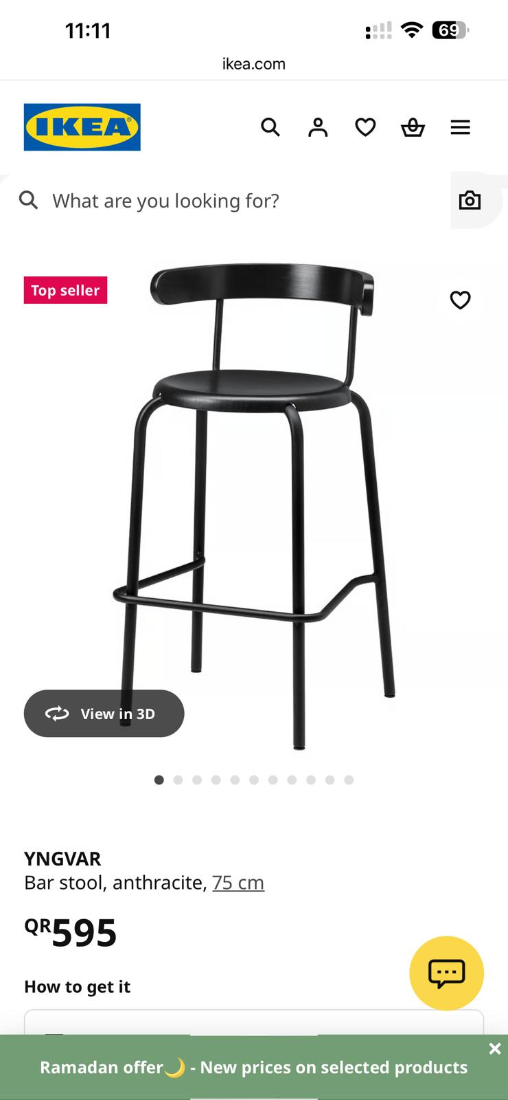 Counter high chair/ Bar Stool. - Image 5