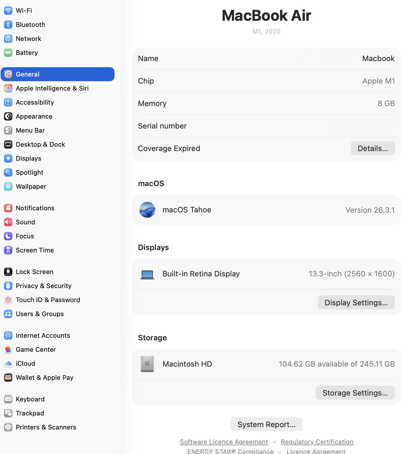 MacBook Air M1 2020 , Perfect Condition  - Image 3