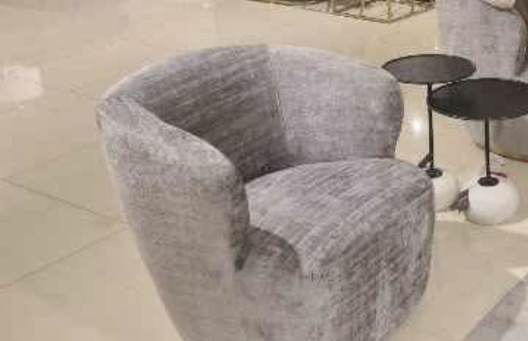 Luxury Velvet Sofa (6 seater) + 2x Club Armchairs and cushions - Image 4