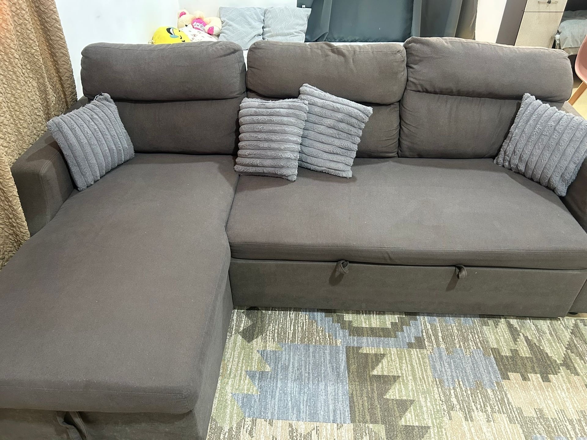 Sofa plus dresser mirror - Image 1