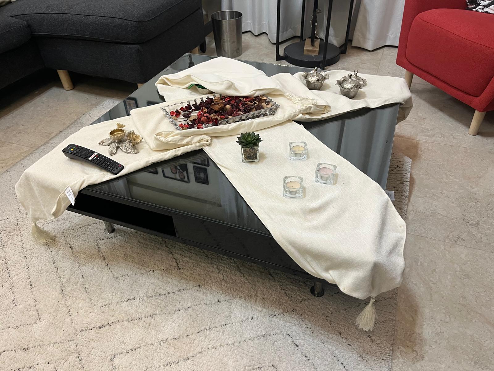 TOFTERYD Coffee table, high-gloss black, 95x95 cm - Image 4