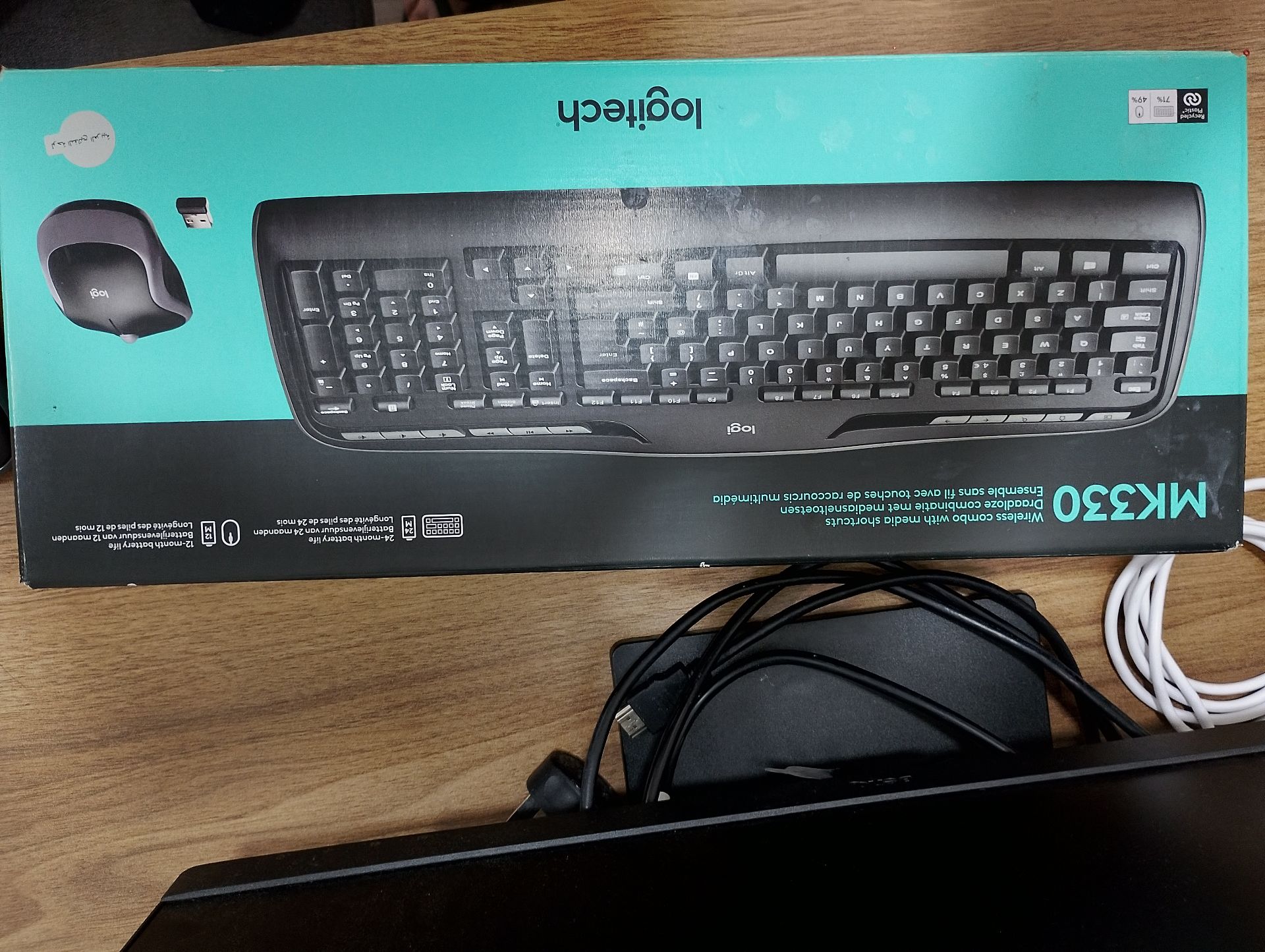 Logitech MK330 wireless keyboard mouse - Image 3