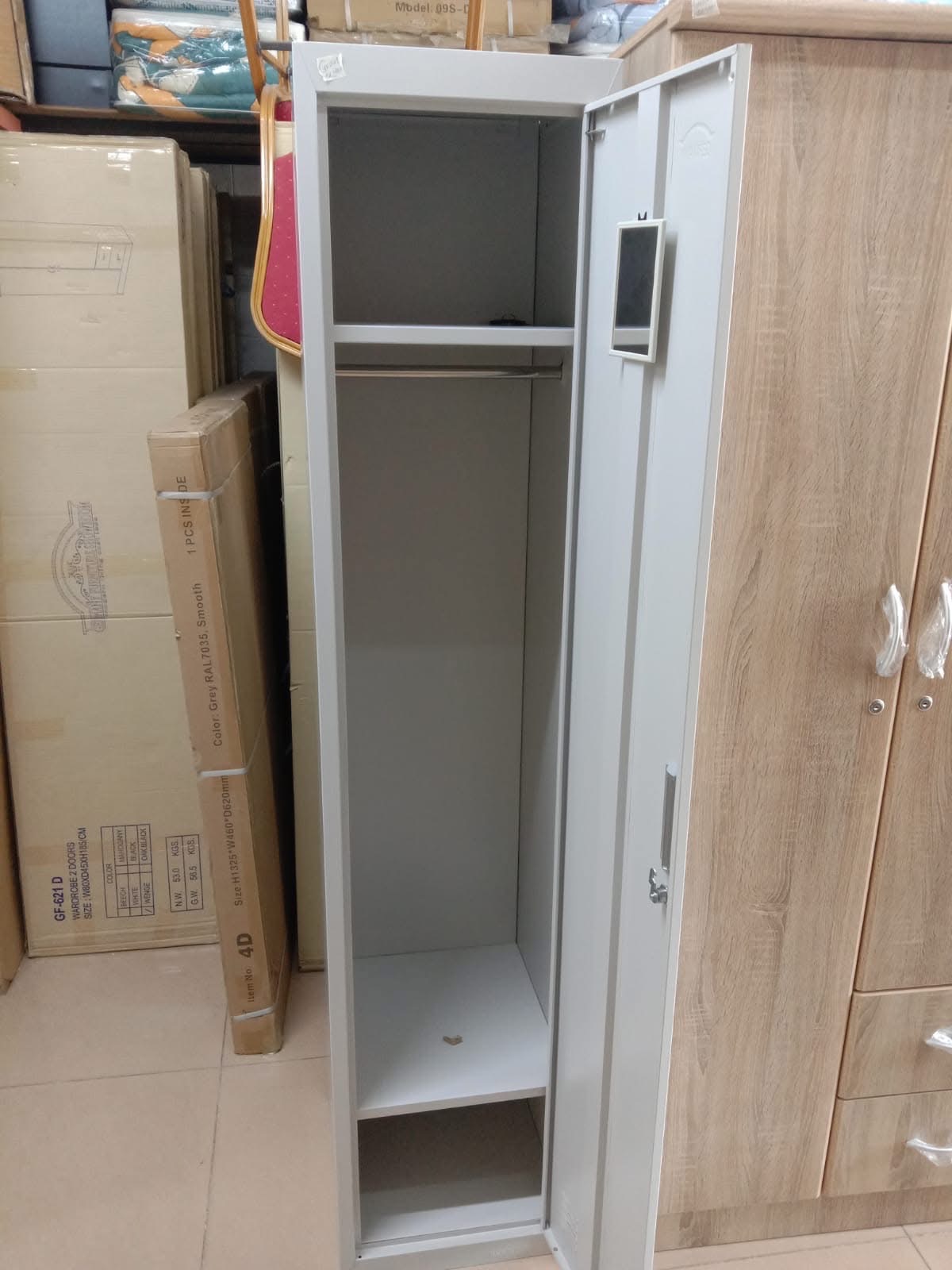 bed ,,cabinet ,,matttress full new - Image 6