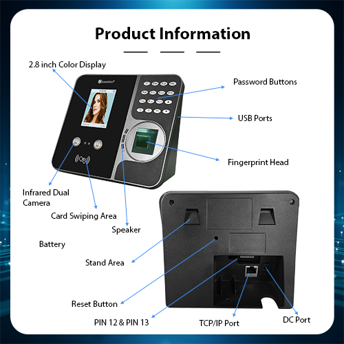 Secuview Face Recognition Biometric Time Attendance System - Image 7