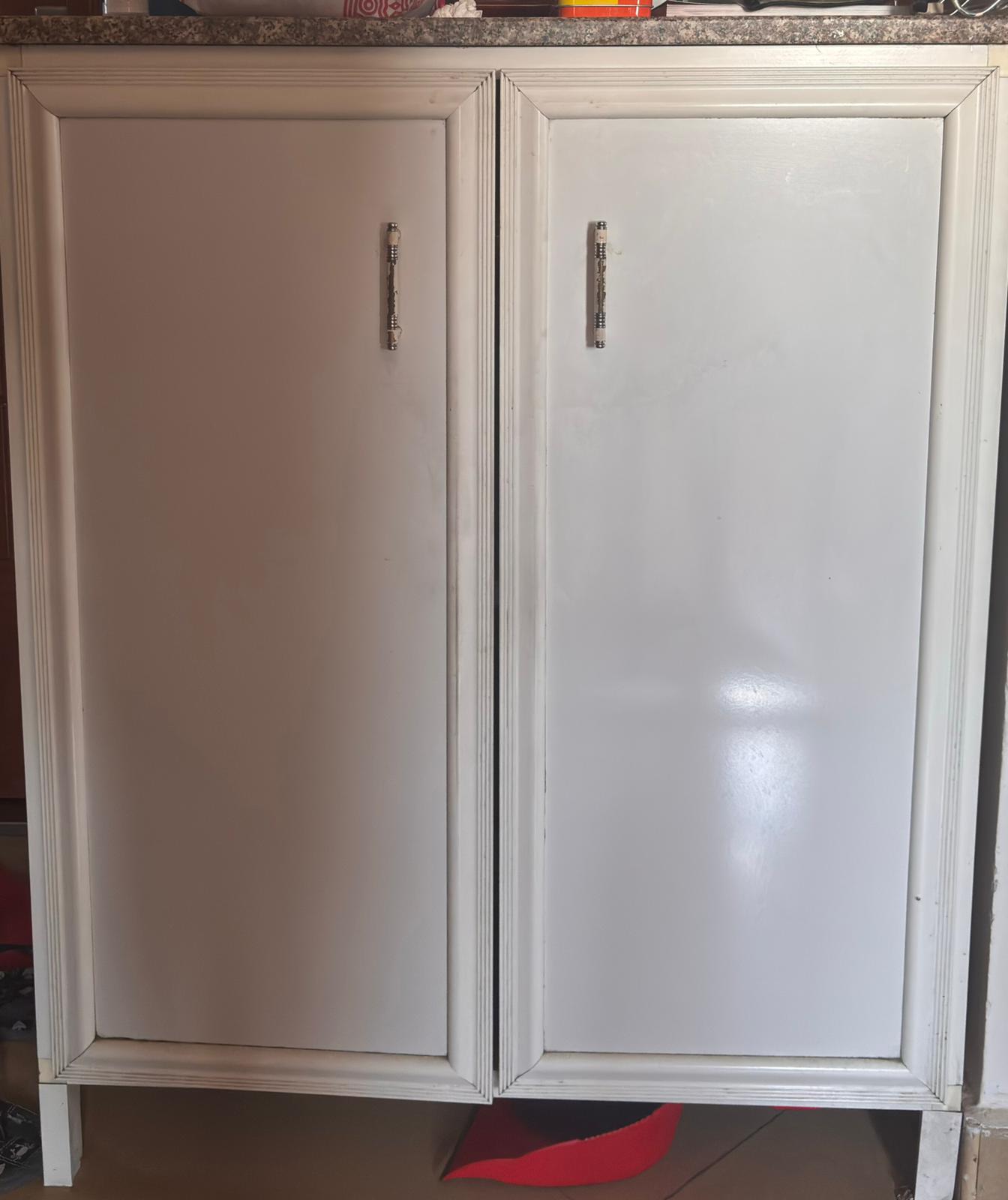 Two Seater Sofa 3 pcs from IKEA & Kitchen Cabinet - Image 5