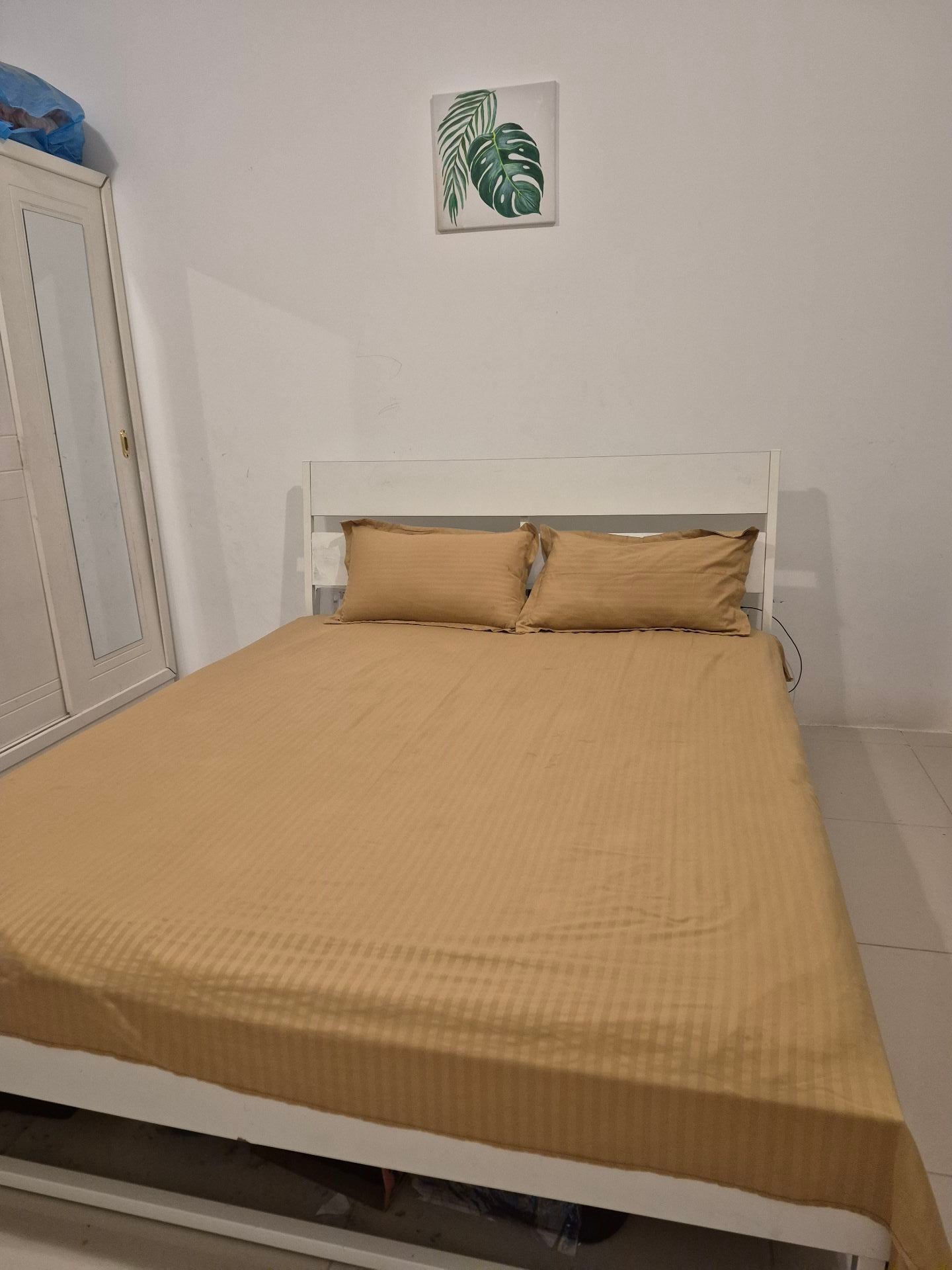 Ikea bed with mattress for sale - Image 2