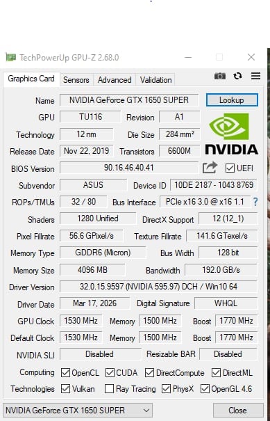 Dell Desktop,i7,with gtx 1650 SUPER 4gb - Image 3