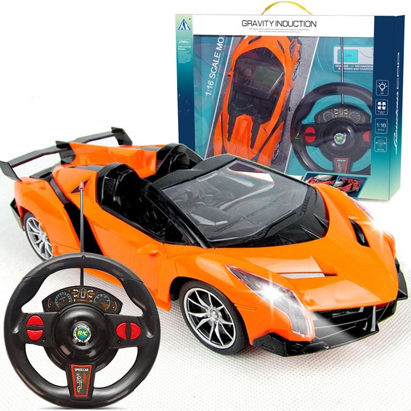 REMOTE CONTROL CAR WITH LIGHT & MUSIC FOR KIDS - Image 2